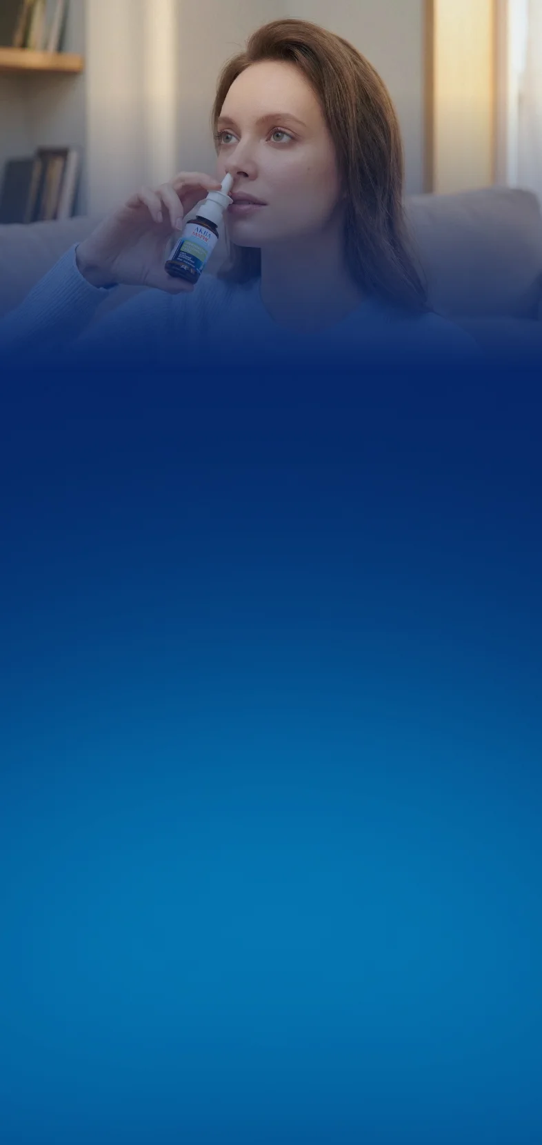 Промывание носа